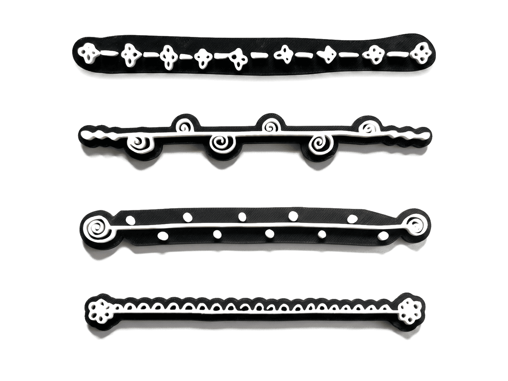 Doodle squiggles (set of 4)