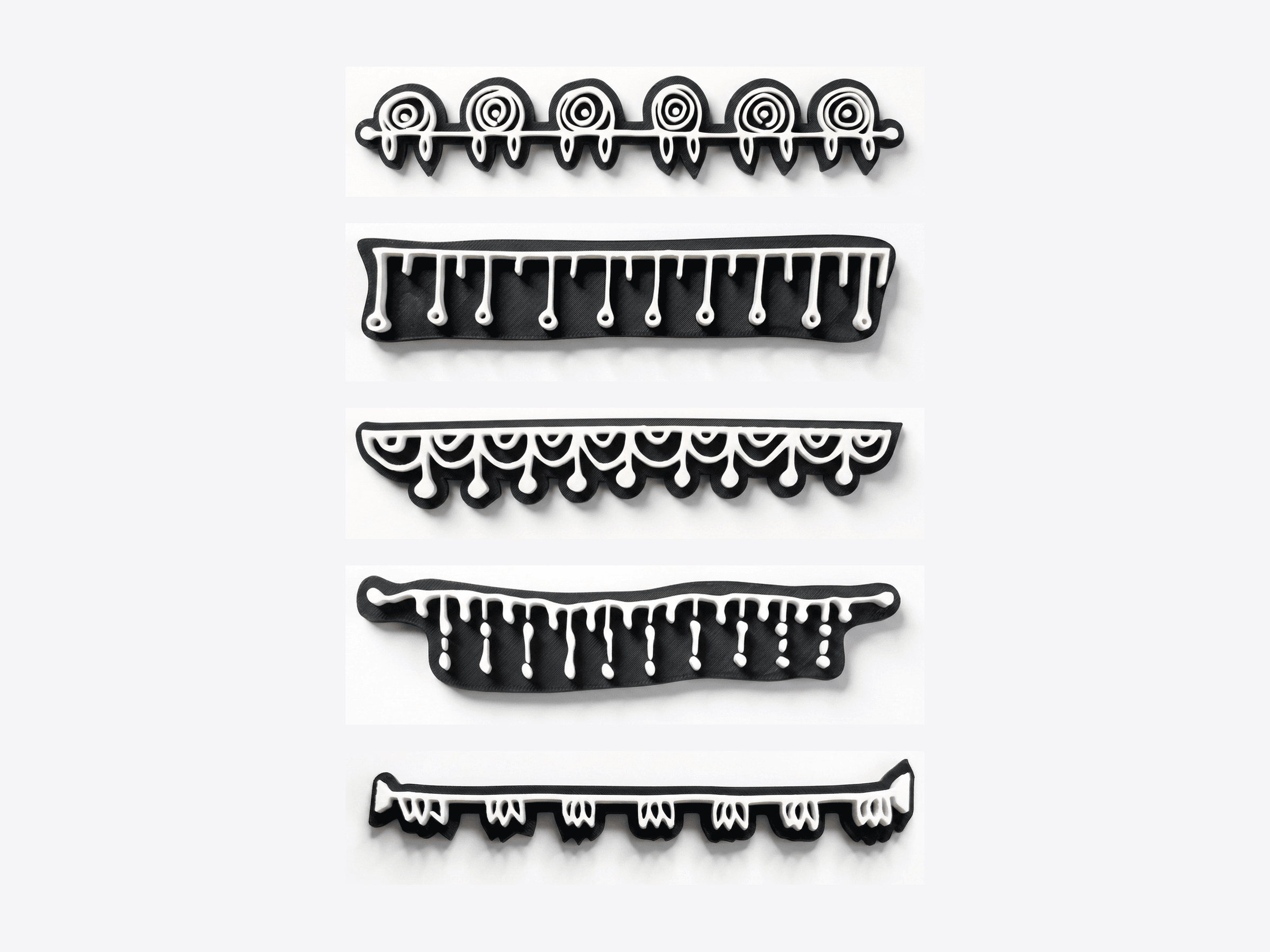 Doodle drips (set of 5)