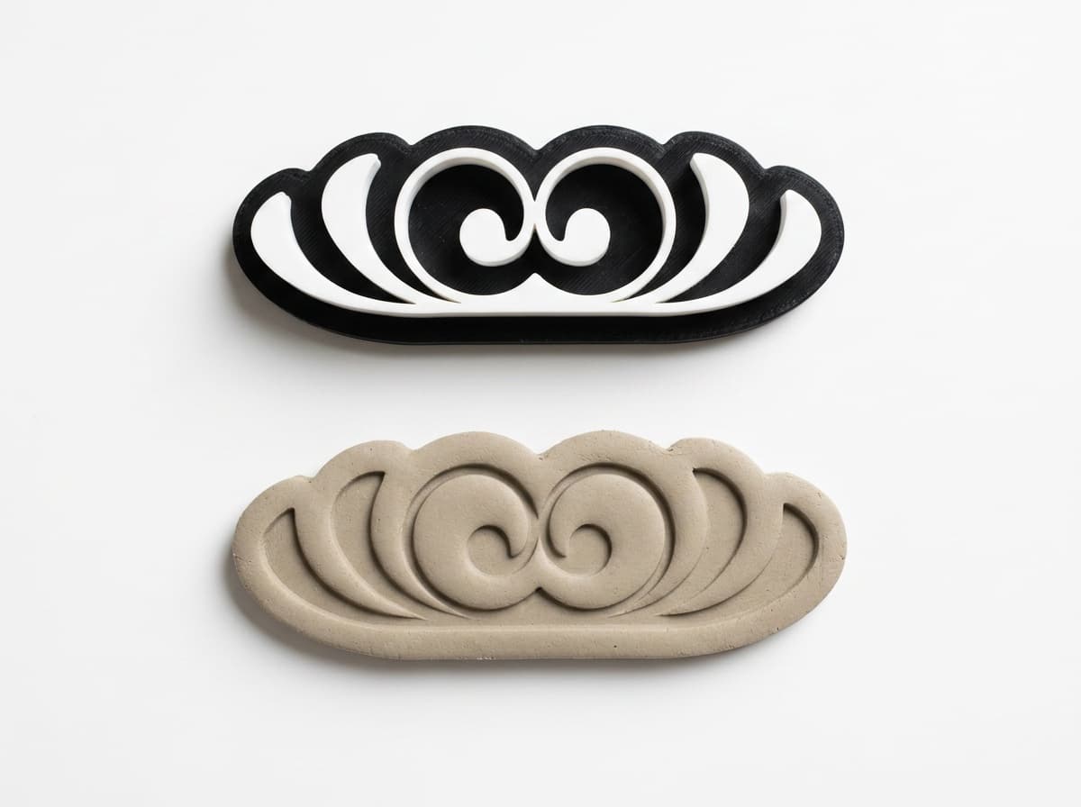Acanthus & scroll (set of 3) 2