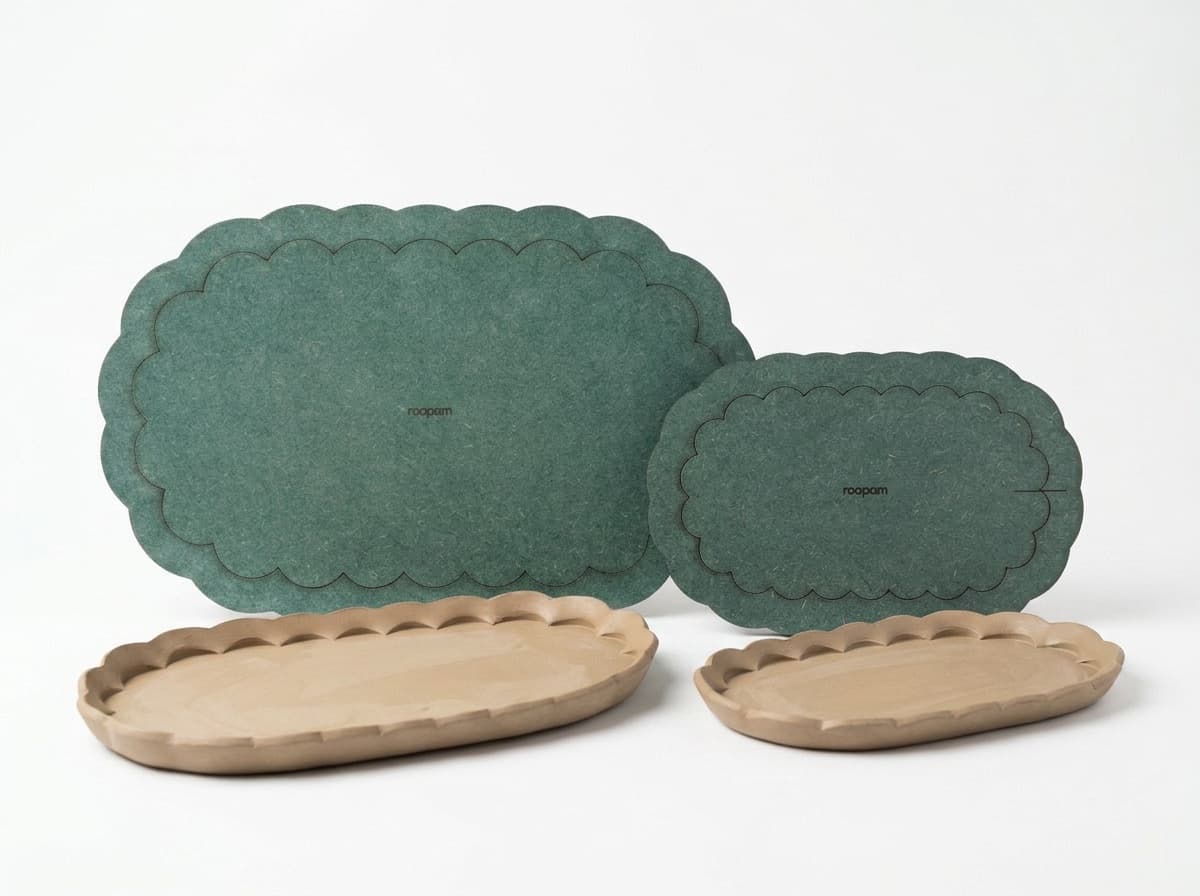 Scalloped Rectangle (set of 2)