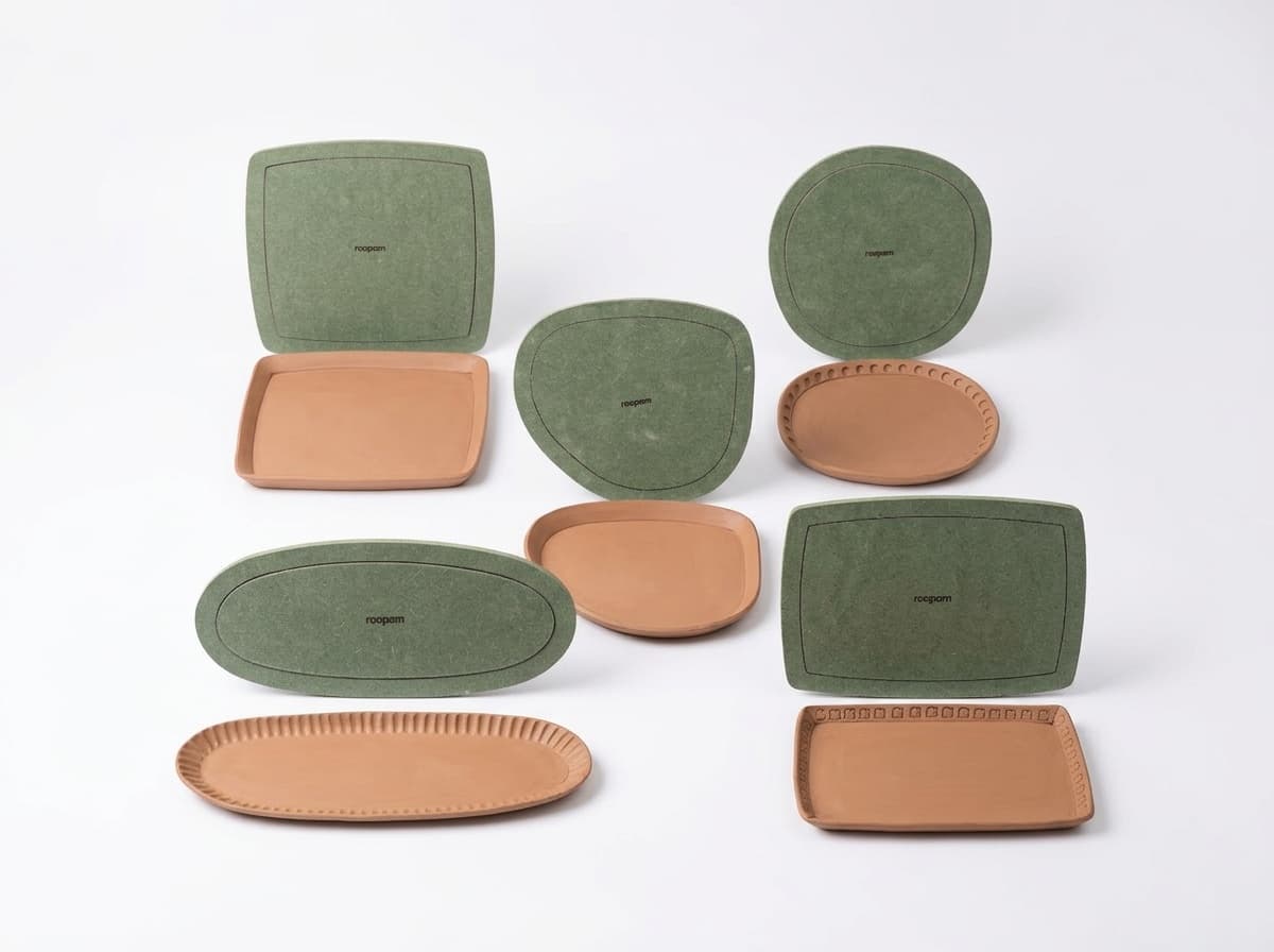 Organic molds (set of 5)