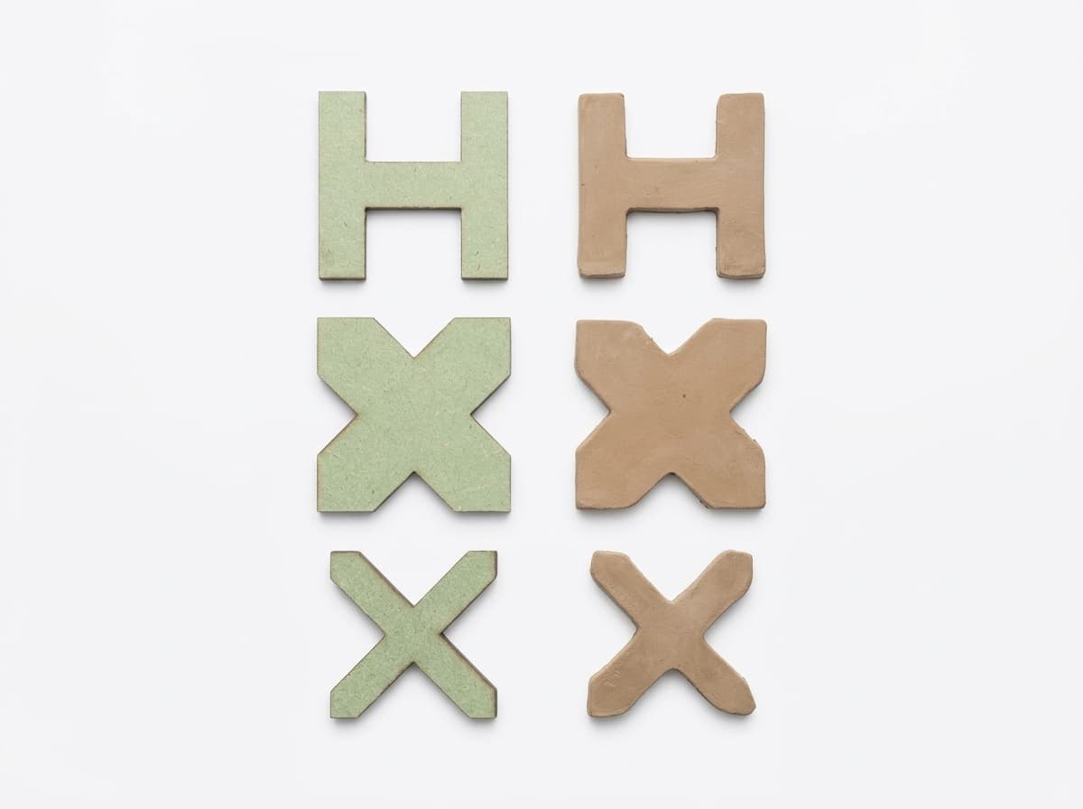 Letter feet (set of 3)