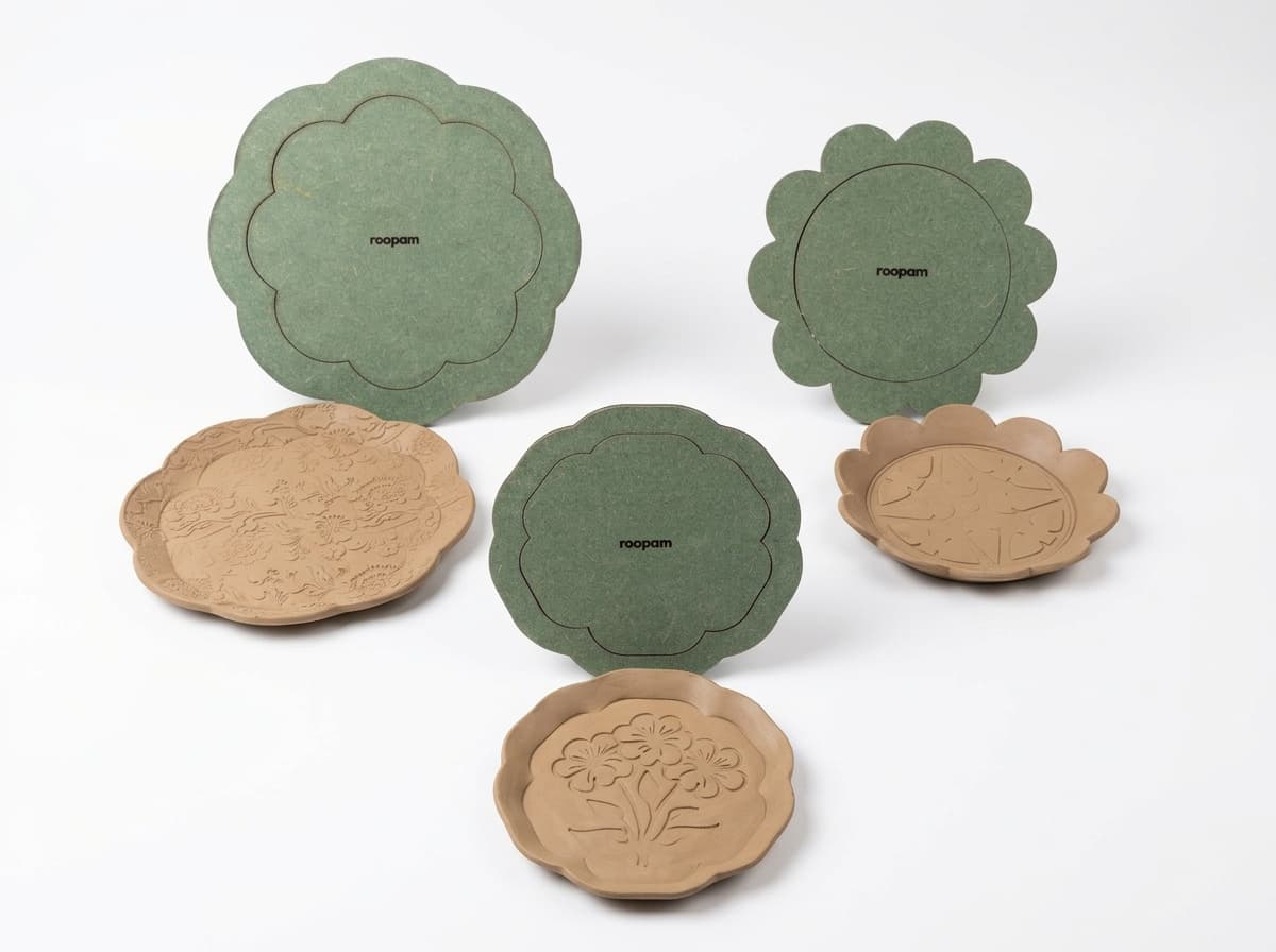Scalloped molds (set of 3)