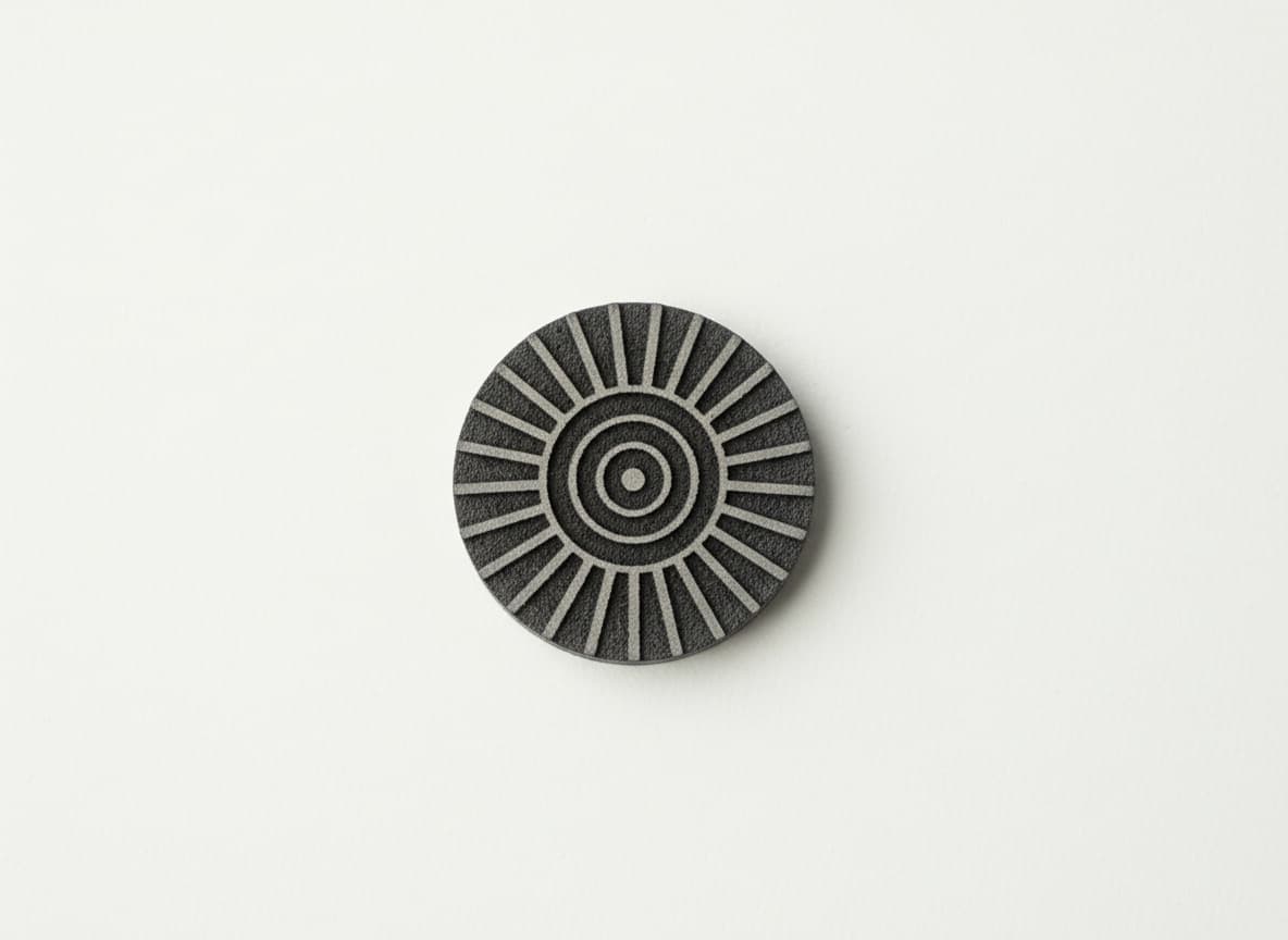 Radial circle stamp 2