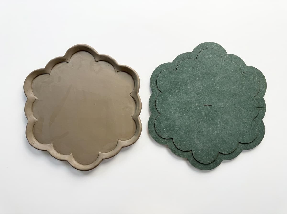 Scalloped (set of 5) 8
