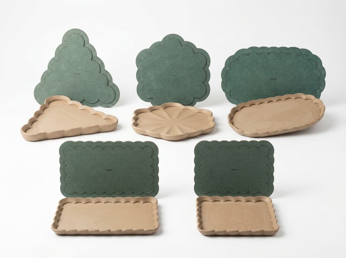 Scalloped (set of 5)