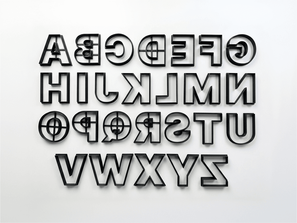 Letter cutters (A-Z)