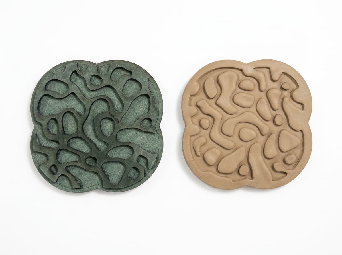 Coral Quatrefoil