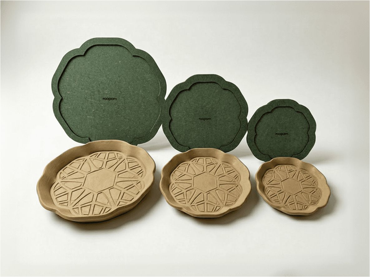 Floral Scallop (set of 3)