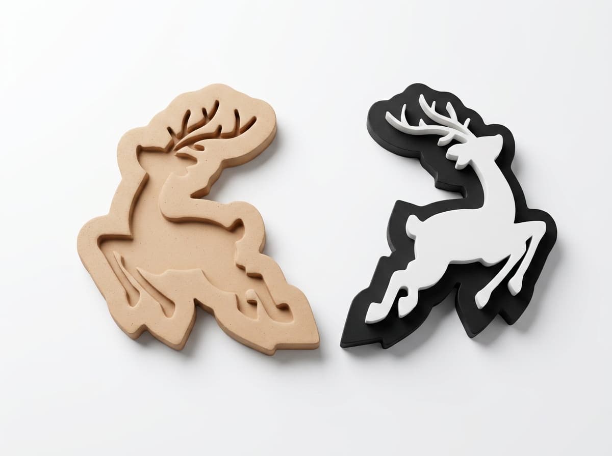 Leaping Reindeer