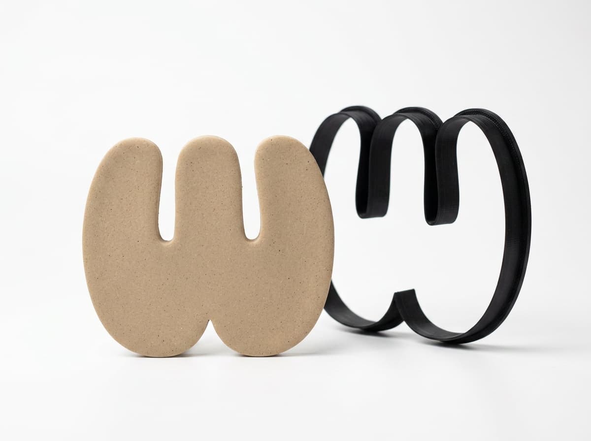 Letter W Chunky
