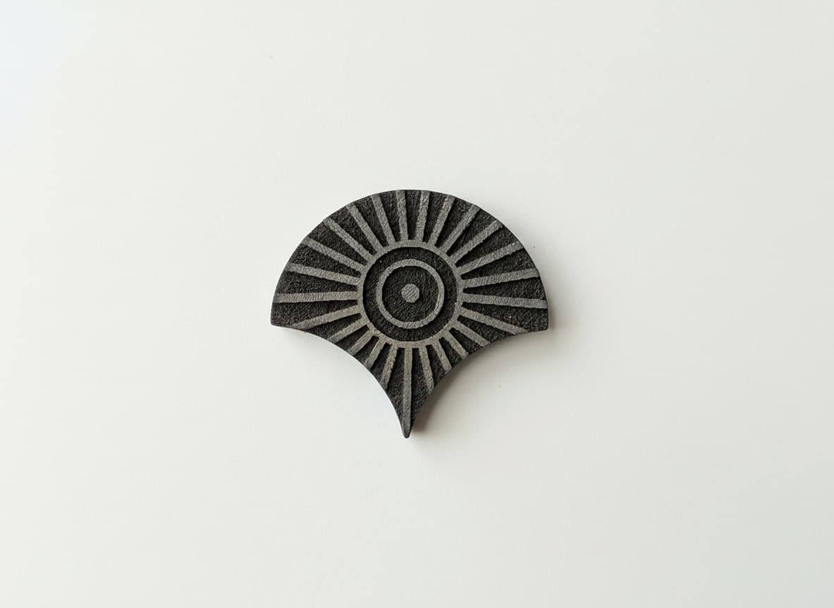Radial fan stamp 2