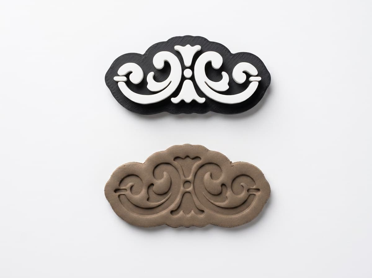Scroll medallion