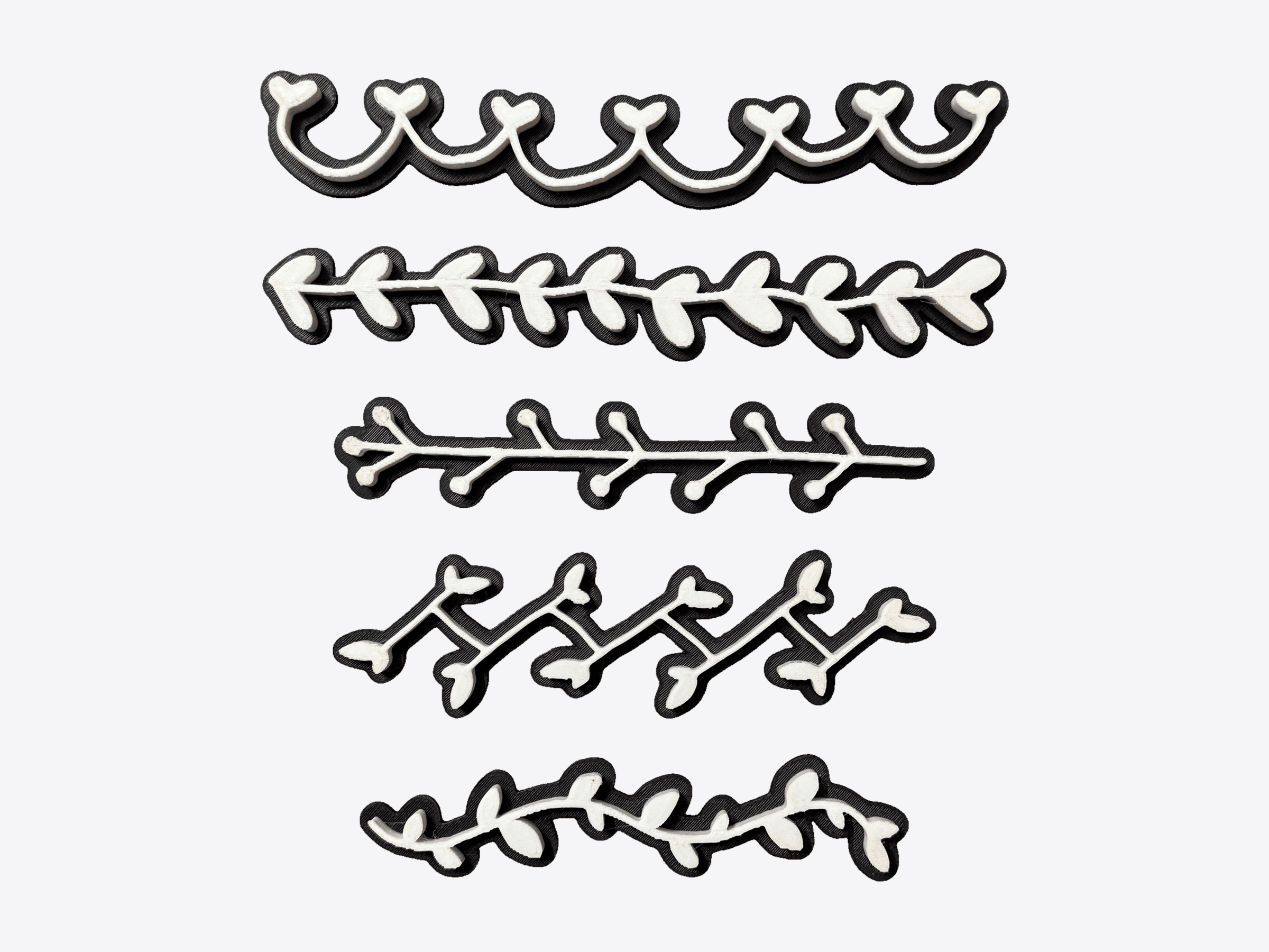 Doodle vines (set of 5)