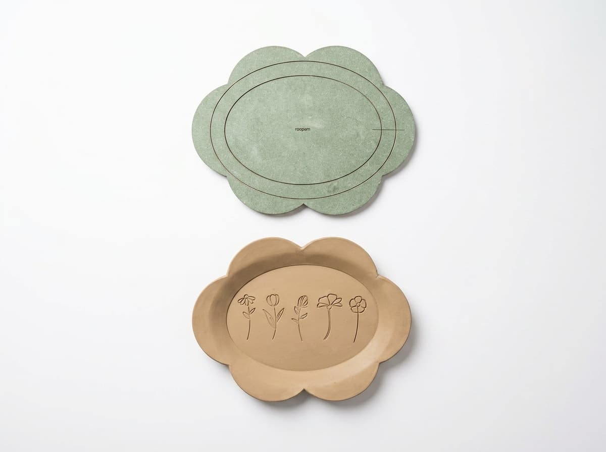 Oval daisy (3 in 1) 2