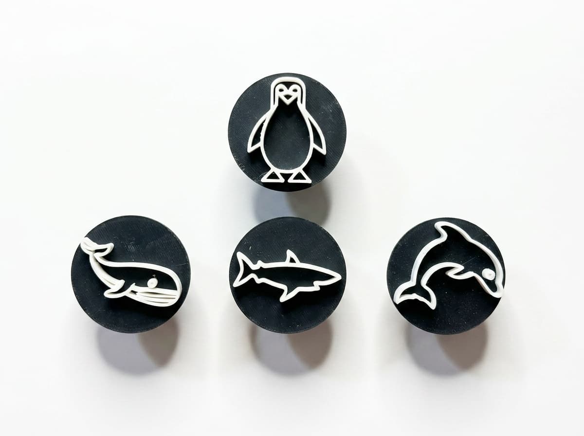 Sea animals (set of 4)