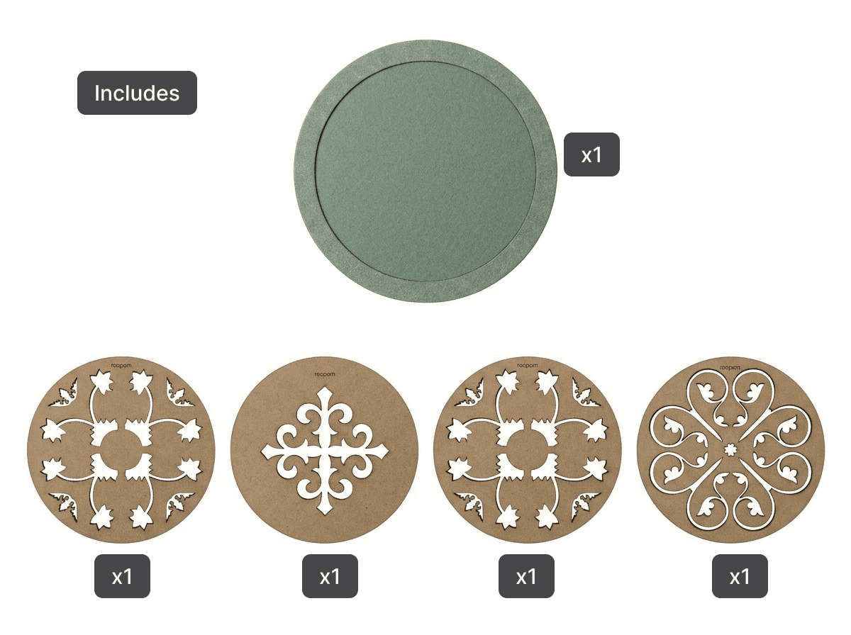 Verdure (set of 4) 2
