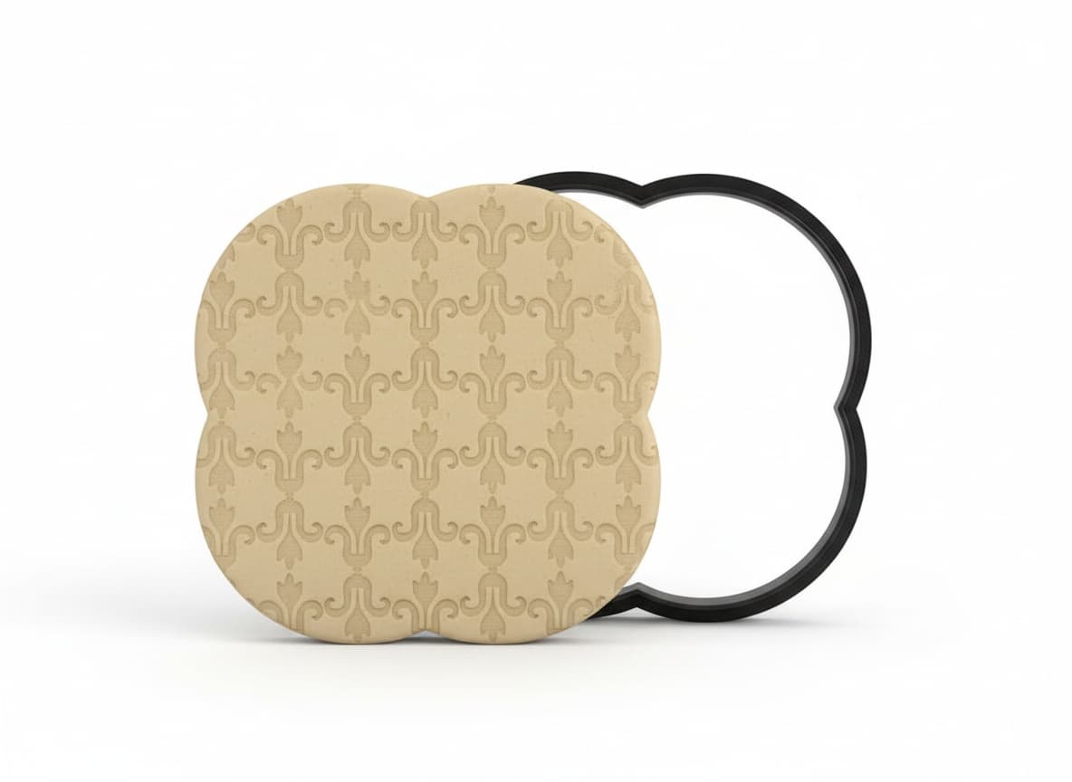 Rounded scalloped