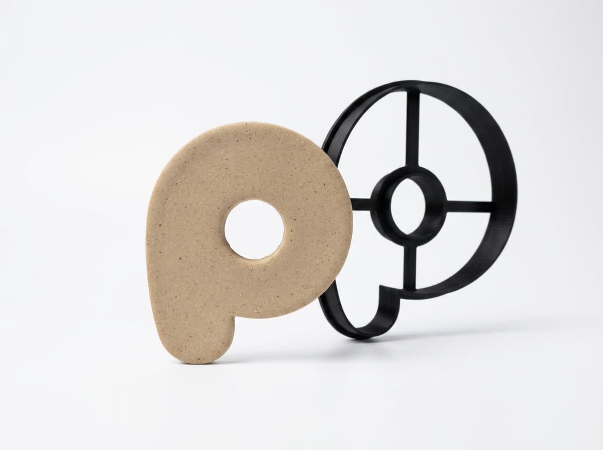Letter P Chunky