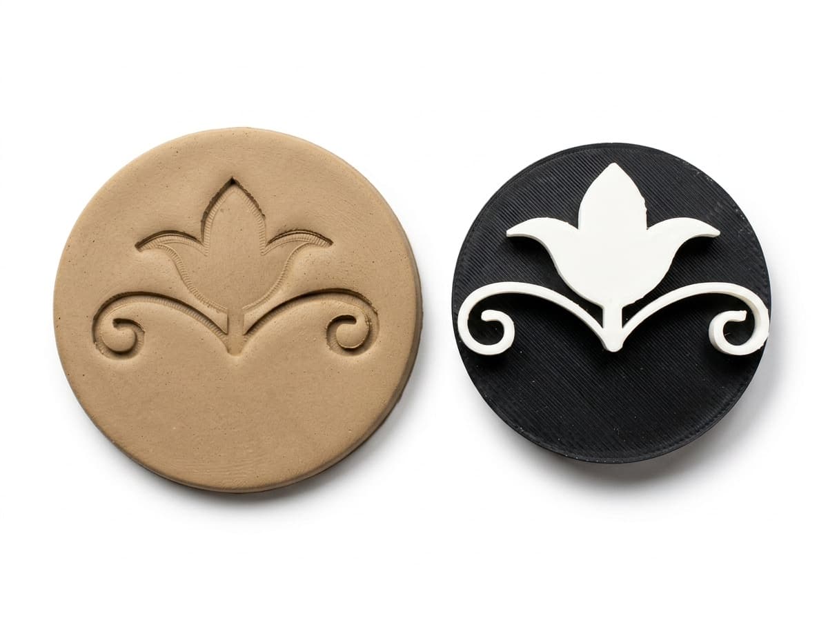 Lotus palmette