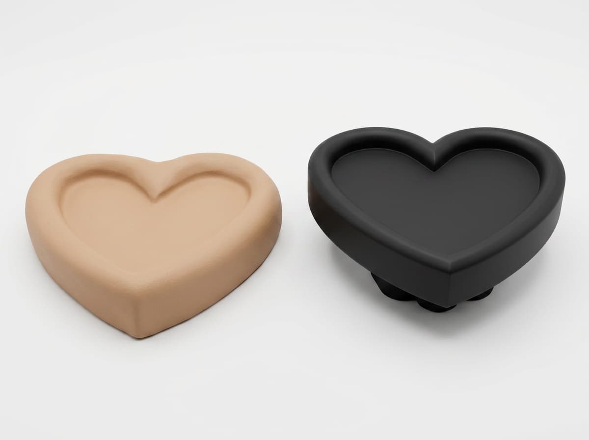 Heart Puffy Rim