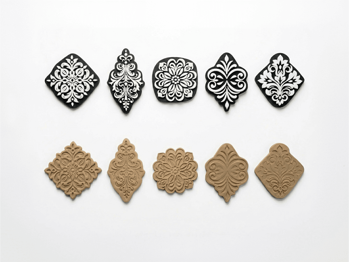 Large ornamentals (set of 5)