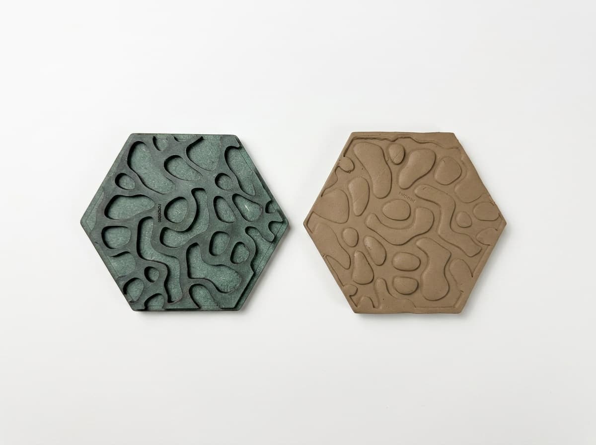 Coral Hexagon