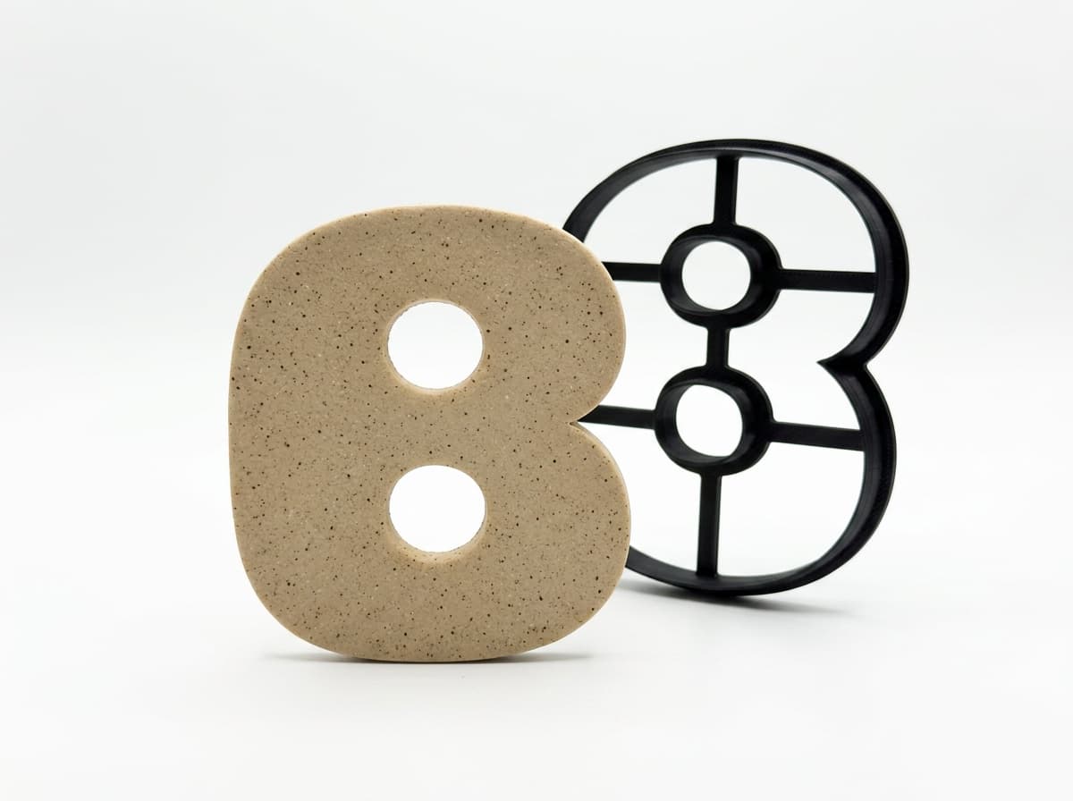 Letter B Chunky