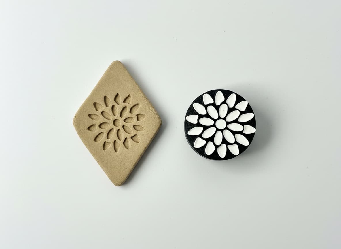 Radiating mandala