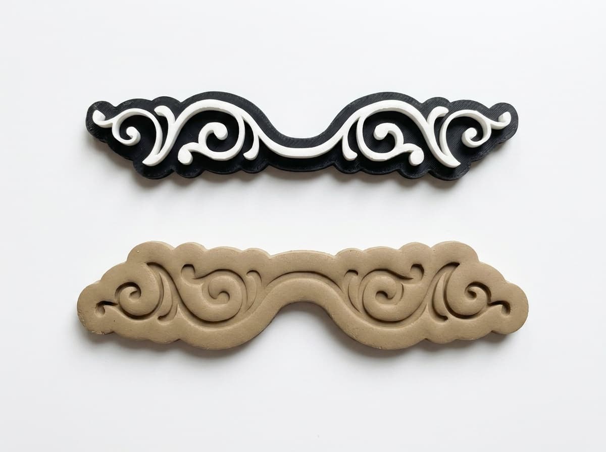 Cresting scroll