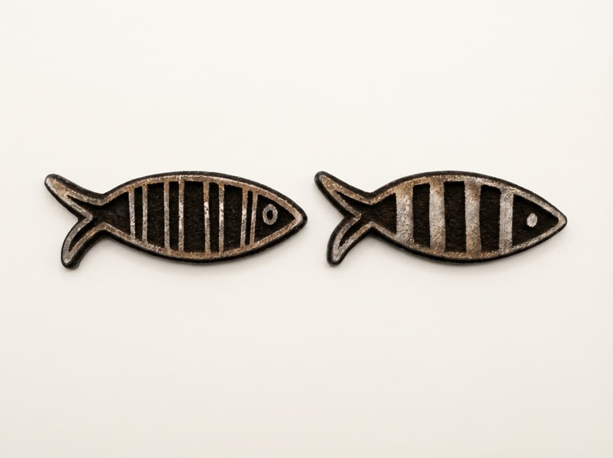 Striped fishie (set of 2) 2