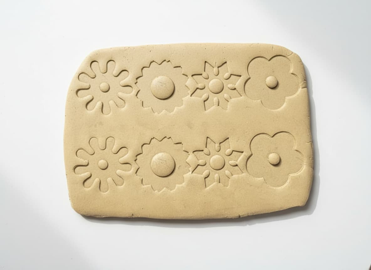 Floral forms (set of 4) 2