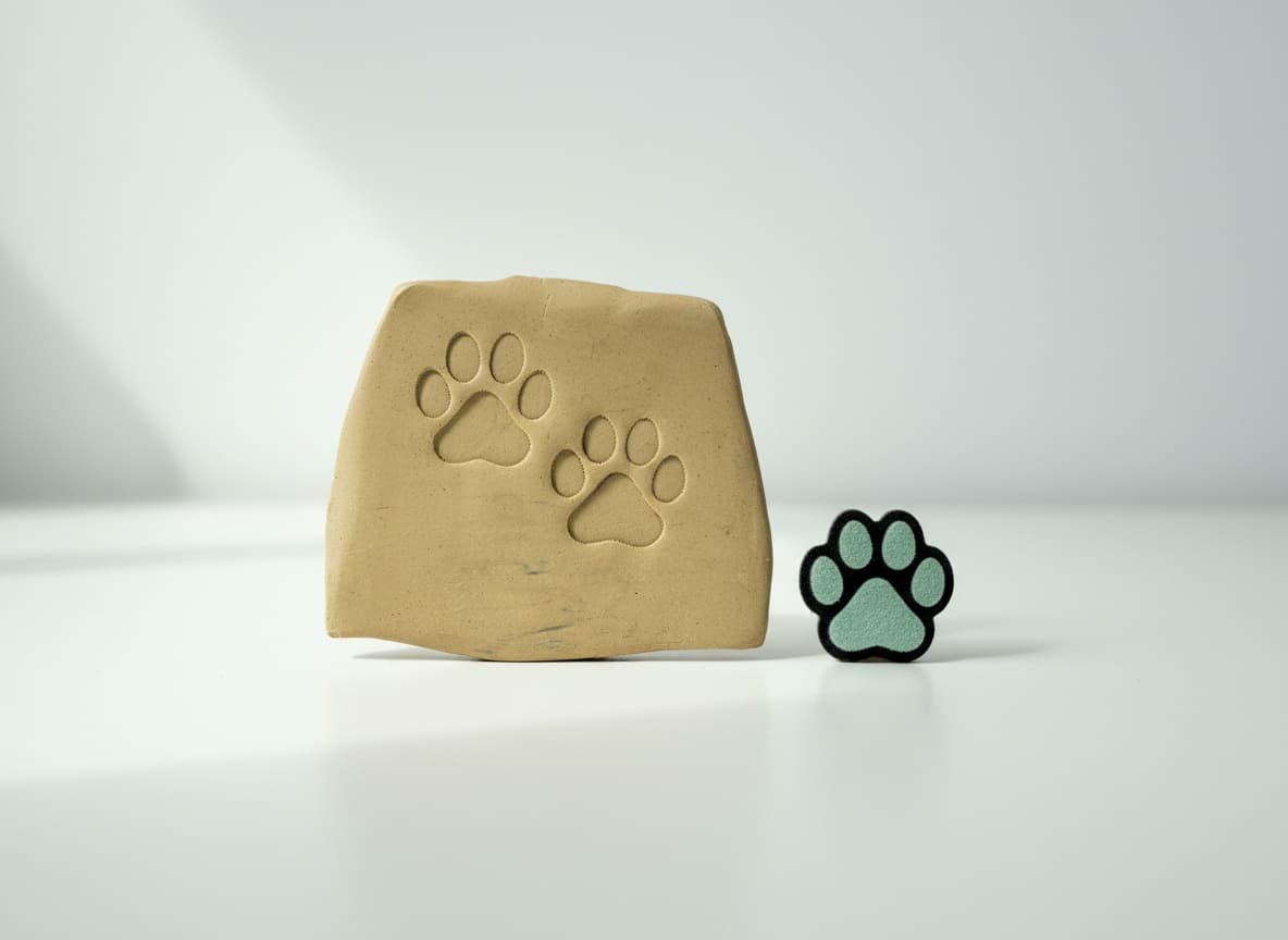 Rounded paw