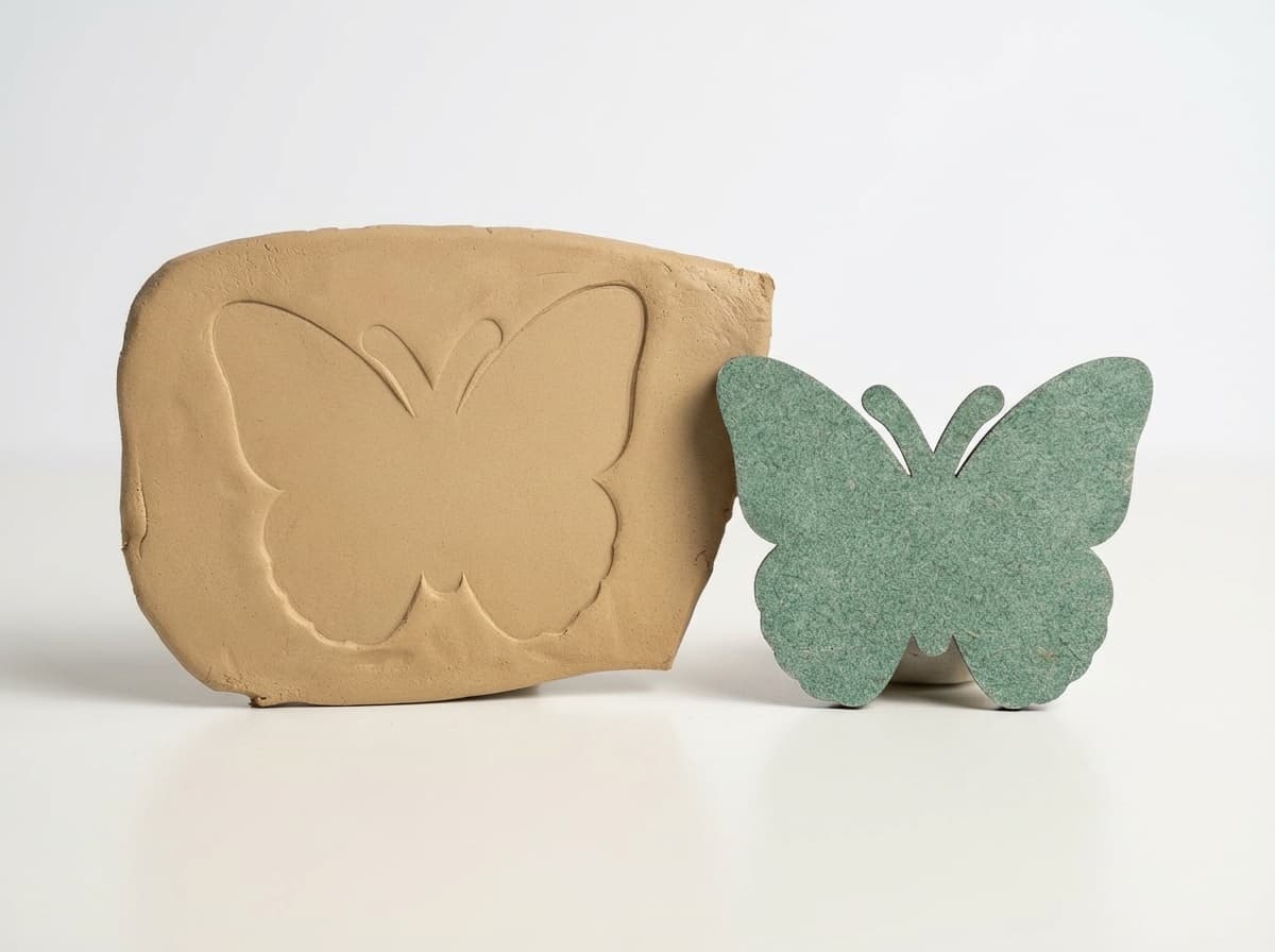 Butterfly silhouette